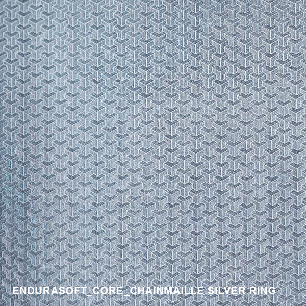 Endurasoft Core Chainmaille Silver Ring